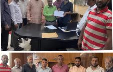 কার্ড মিটার বাতিলের দাবিতে পাঠান পাড়া এলাকাবাসীর স্মারকলিপি প্রদান