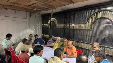 তরঙ্গ সমাজকল্যান সংস্থার জরুরি সভা অনুষ্ঠিত