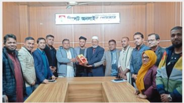 সিলেট অনলাইন প্রেসক্লাবে মত বিনিময় সভা: আগামীতে গণমাধ্যমে নেতৃত্ব দিবে অনলাইন মিডিয়া