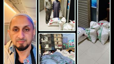 ২২০ টি পরিবারের মাঝে প্রবাসী সাংবাদিক জাবেদ আহমদের “রমজান ফুডপ‍্যাক ২০২৫” বিতরণ