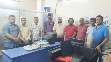 প্রভাতবেলা সম্পাদকের সাথে বিপিজেএ’র নবনির্বাচিত নেতৃবৃন্দের সৌজন্য সাক্ষাত