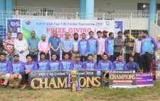 সুরমা গ্ল্যাডিয়েটর্স ও যমুনা ওয়ারিয়র্স ডিএসএ কাপ টি-টোয়েন্টির যুগ্ম চ্যাম্পিয়ন