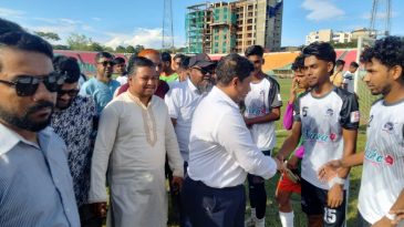 ১০টি ক্লাবের অংশগ্রহণে দ্বিতীয়  বিভাগ ফুটবল লীগ এর শুভ উদ্বোধন