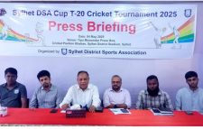 মঙ্গলবার থেকে শুরু হচ্ছে ‘সিলেট ডিএসএ কাপ টি-২০ ক্রিকেট টুর্নামেন্ট