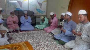 সমাজ সেবক আলহাজ্ব বশির আহমদ সাহেবের মাতার মৃত্যুবার্ষিকীতে দোয়া মাহফিল অনুষ্ঠিত