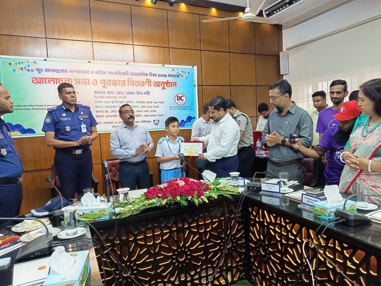 সিলেটে মাদকের হটস্পটগুলোতে অভিযান চালানো হবে -খান মোঃ রেজা উন নবী