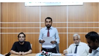বিয়ানীবাজারে অপপ্রচার ও কথিত মানববন্ধনের প্রতিবাদে সাদিক হোসেন এপলুর সংবাদ সম্মেলন