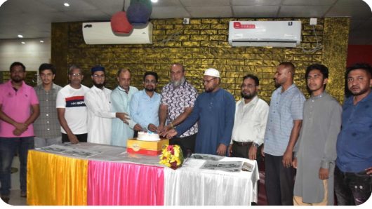 ছাতকে দৈনিক আলোকিত সিলেটের প্রতিষ্ঠা বার্ষিকী পালিত
