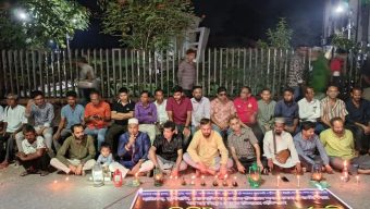 বিদ্যুৎ লোডশেডিংয়ের প্রতিবাদে সিলেট কল্যাণ সংস্থার ২০ মিনিট অবস্থান কর্মসূচী অনুষ্ঠিত