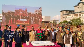 সিলেট সেনানিবাসে মর্যাদাপূর্ণ আয়োজনে সশস্ত্র বাহিনী দিবস উদযাপন
