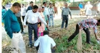 ডেংগু প্রতিরোধে সিলেট সিভিল সার্জন কার্যালয়ে পরিষ্কার-পরিচ্ছন্নতা অভিযান