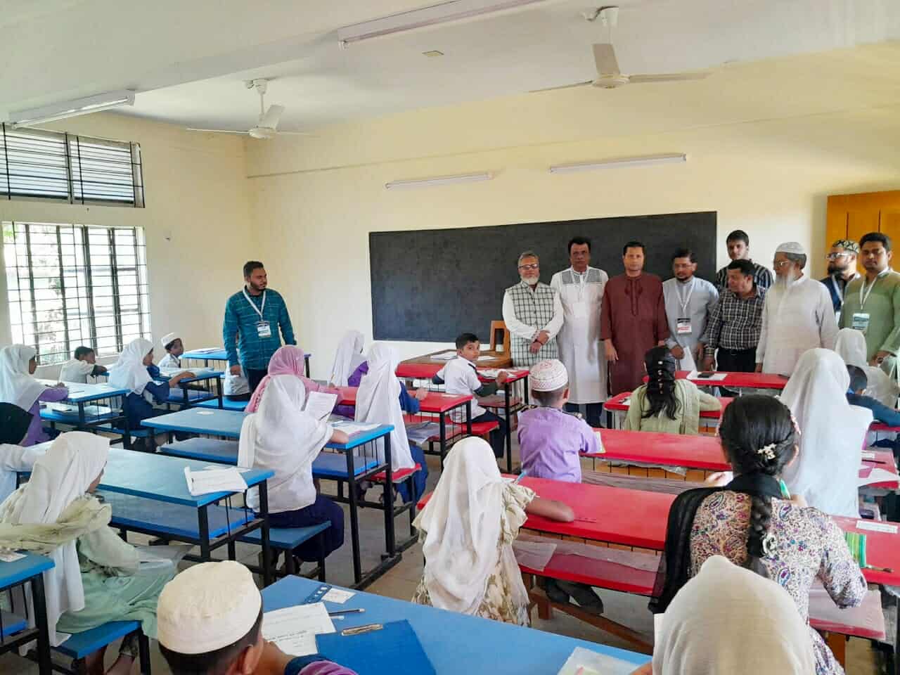 গাছবাড়ী সমাজকল্যাণ যুব সমিতির চতুর্থ শ্রেনীর মেধাভিত্তিক বৃত্তি পরীক্ষা সম্পন্ন