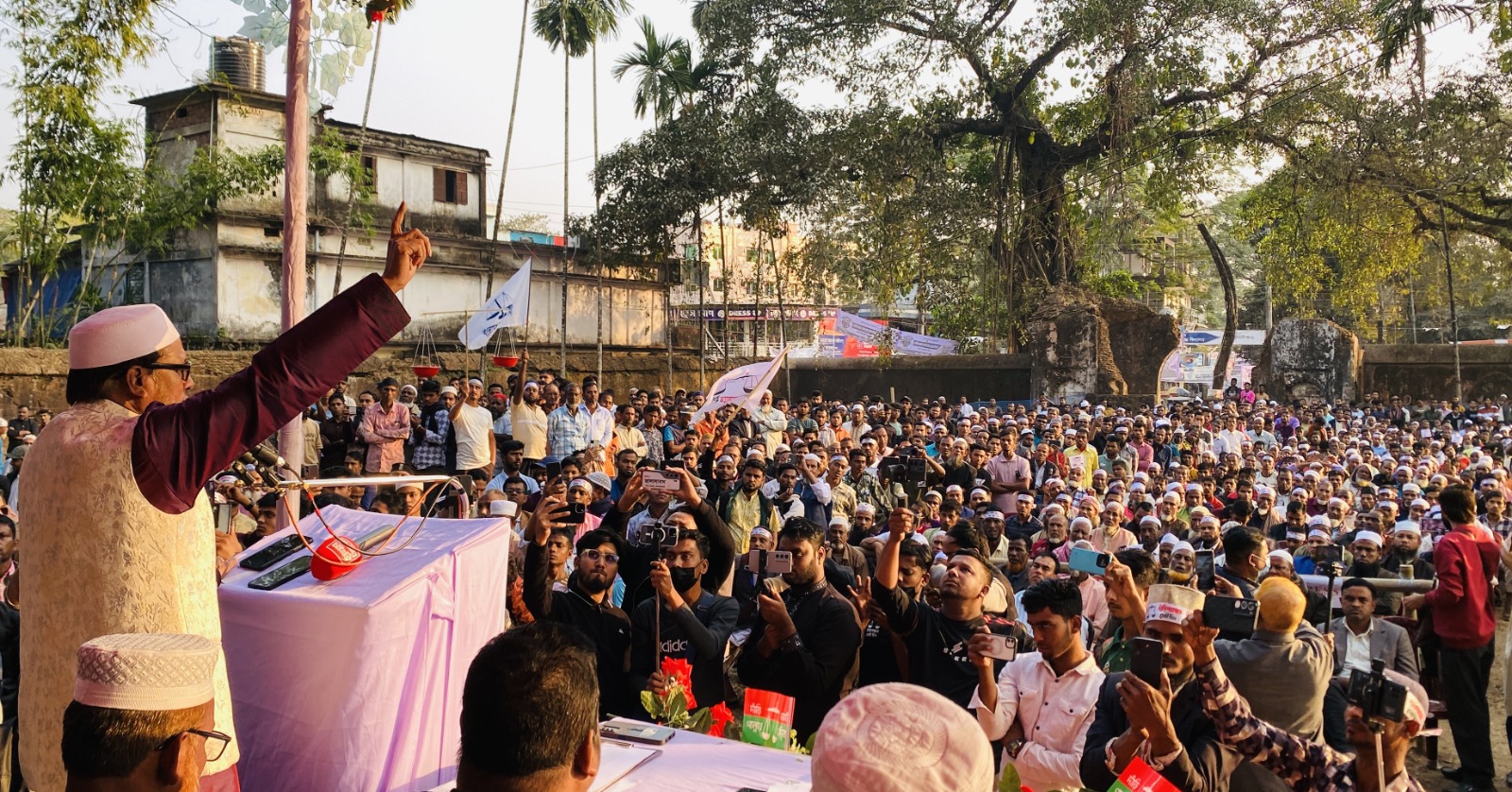 ভূমিপূত্র জয়নাল আবেদীনকে বিজয়ী করতে ঐক্যবদ্ধ জৈন্তাপুরবাসী