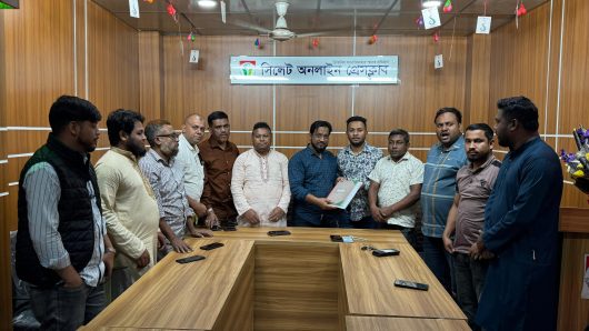 সিলেট অনলাইন প্রেসক্লাবের নব-নির্বাচিত কমিটির দায়িত্ব গ্রহণ